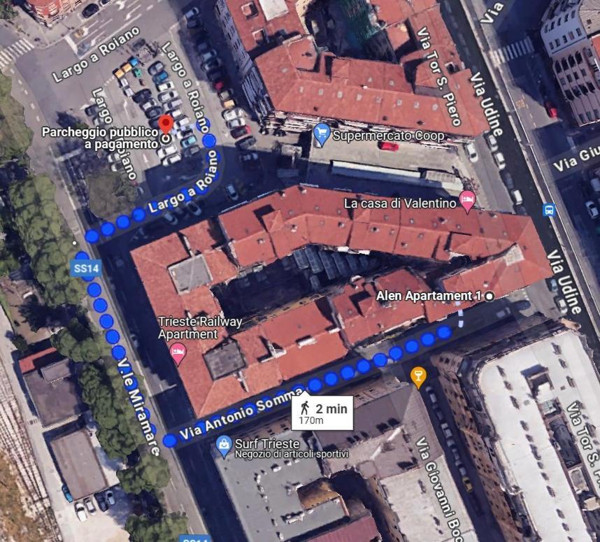 Comfortable And Friendly Apartment Trieste Exterior foto